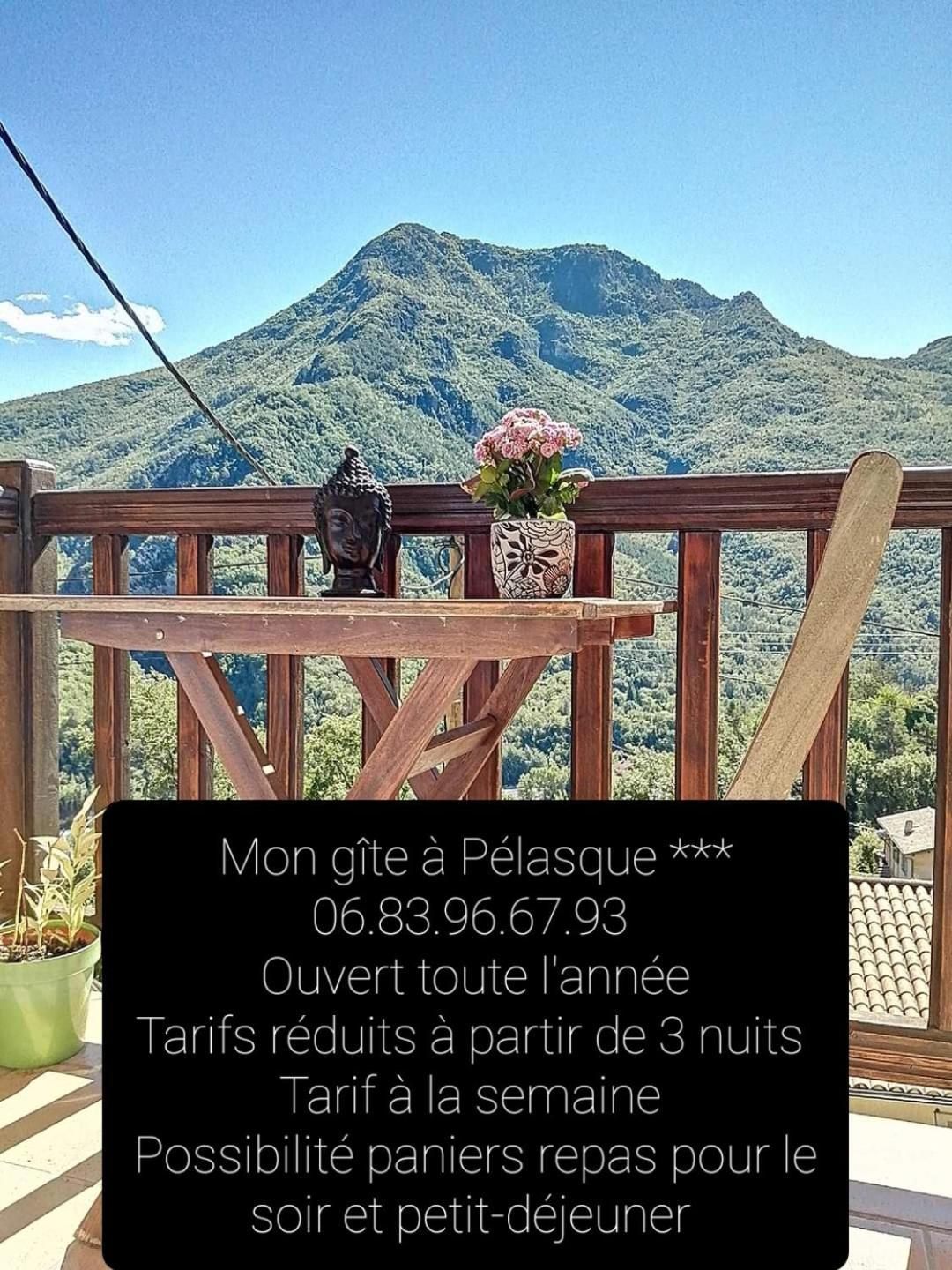 Mon Gite A Pelasque Lantosque Exterior photo